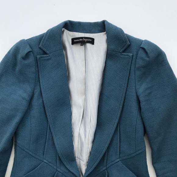 Nanette Lepore Jackets & Blazers - Nanette Lepore jacket 2 blue career work